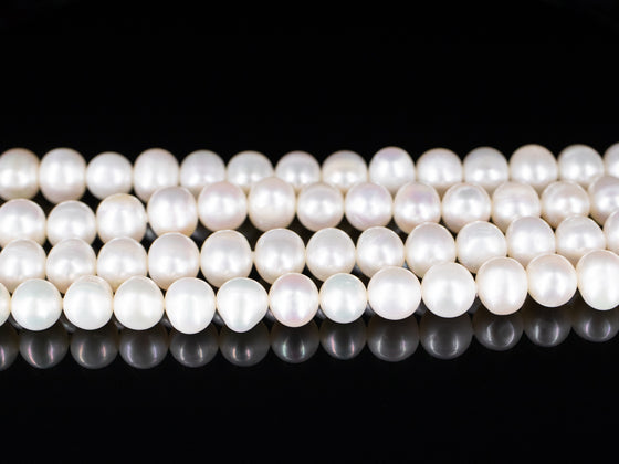 Freshwater Pearl Infinity Necklace 100"