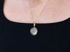 Authentic 18th Century Spanish Colonial Cob Pendant in 14K Yellow Gold