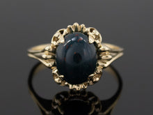  The Stroudwater Bloodstone Ring in 14K Yellow Gold