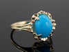 The Stroudwater Turquoise Ring in 14K Yellow Gold