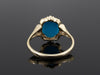 The Stroudwater Turquoise Ring in 14K Yellow Gold